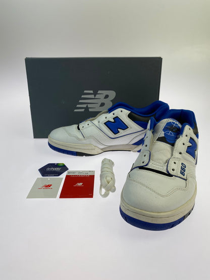 【中古品】【メンズ】 NEW BALANCE ニューバランス BB550SN1 550 BLUE スニーカー シューズ 靴 162-241115-me-11-min サイズ：28.0cm US10 カラー：WHITE/BLUE 万代Net店