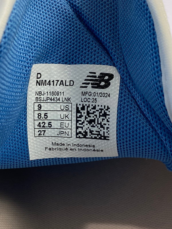 【LIFTる。景品】【中古品】【メンズ】 NEW BALANCE ニューバランス NM417ALD NUMERIC FRANKY VILLANI 417 WHITE ヌメリック フランキー・ヴィラニ スニーカー シューズ 靴 162-241115-me-10-min サイズ：27.0cm US9 カラー：WHITE 万代Net店