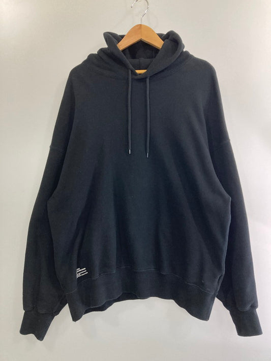 【中古品】【メンズ】  FRESH SERVICE フレッシュサービス FSW-23-SW-152 LIGHT OZ PULLOVER HOODIE プルオーバーフーディー パーカー 140-241115-me-25-min サイズ：L カラー：ブラック 黒 万代Net店