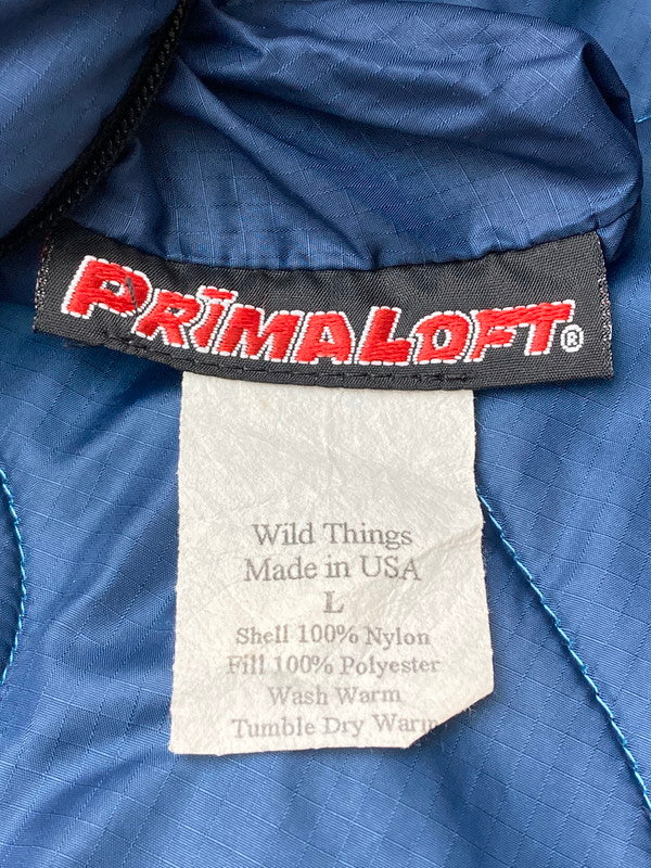 【中古品】【メンズ】 WILDTHINGS ワイルドシングス 90'S PRIMALOFT プリマロフト リバーシブルジャケット USA製 アウター 144-241115-me-52-min サイズ：L カラー：ネイビー/ライトブルー 万代Net店