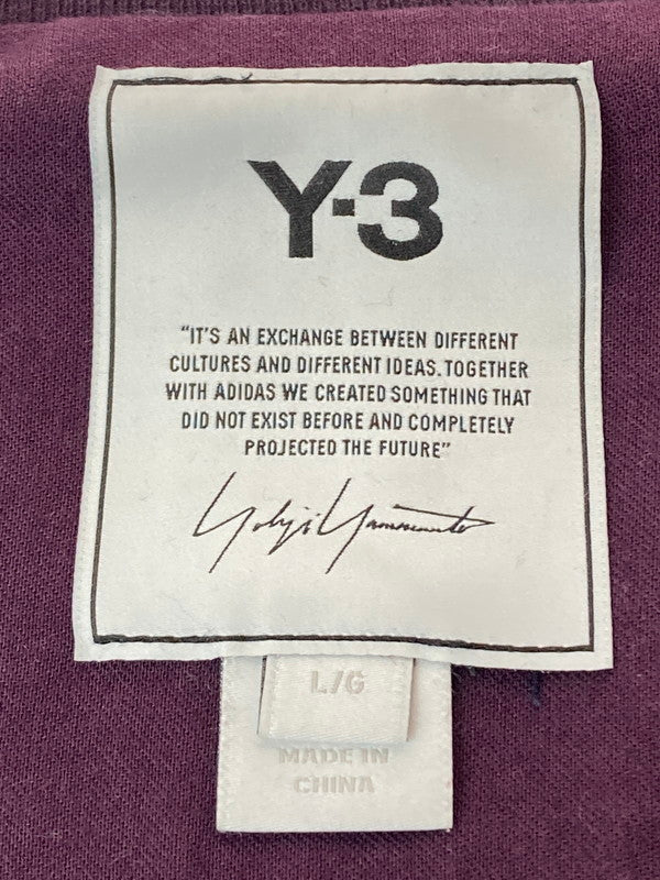 【中古品】【メンズ】 Y-3 ワイスリー CLASSIC CHEST LOGO CREW SWEATSHIRT HB3459 クラシック チェスト ロゴ クルー スウェット トレーナー トップス 140-241113-yn-29-min サイズ：L カラー：パープル 万代Net店