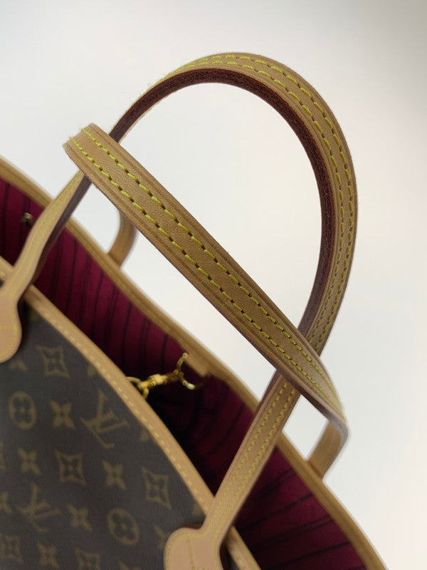 【中古美品】【レディース】 LOUIS VUITTON ルイ・ヴィトン M41245 ネヴァーフルPM ポーチ付属 トートバッグ ショルダーバッグ 179-241111-me-05-min カラー：ブラウン 万代Net店