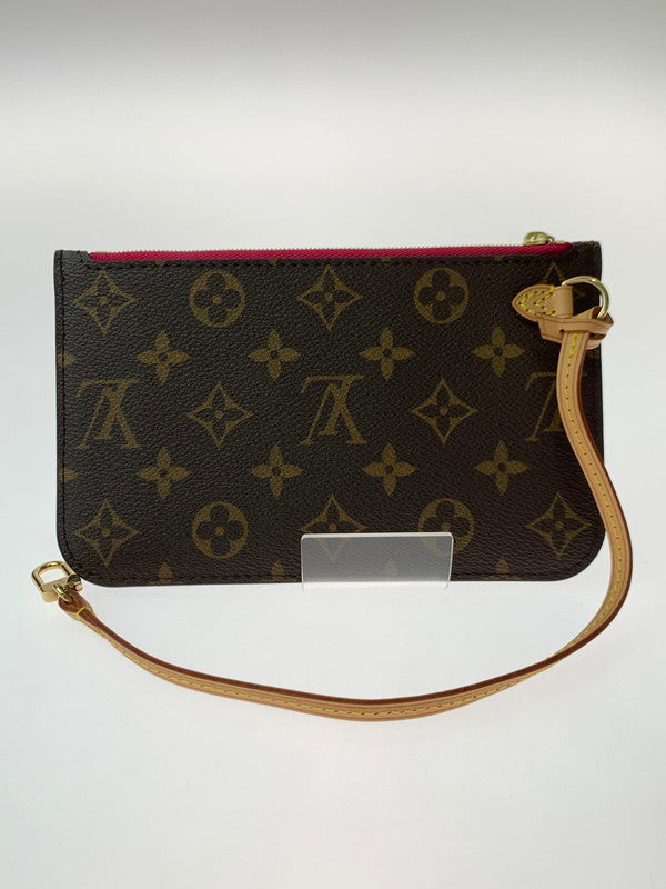 【中古美品】【レディース】 LOUIS VUITTON ルイ・ヴィトン M41245 ネヴァーフルPM ポーチ付属 トートバッグ ショルダーバッグ 179-241111-me-05-min カラー：ブラウン 万代Net店