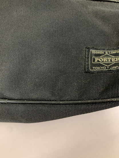 【中古品】【メンズ/レディース】 PORTER ポーター NYLON CANVAS SECOND BAG セカンドバッグ クラッチバッグ 鞄 188-250112-AS-11-min カラー：ブラック 万代Net店