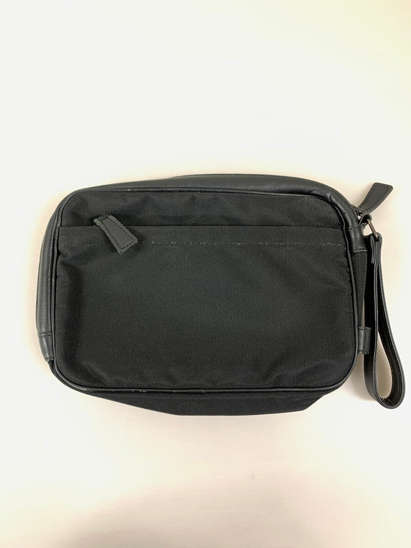 【中古品】【メンズ/レディース】 PORTER ポーター NYLON CANVAS SECOND BAG セカンドバッグ クラッチバッグ 鞄 188-250112-AS-11-min カラー：ブラック 万代Net店