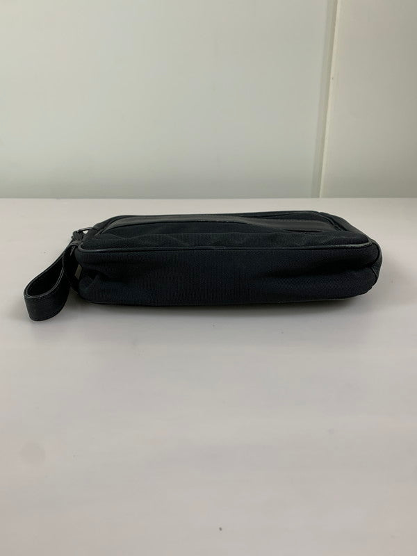 【中古品】【メンズ/レディース】 PORTER ポーター NYLON CANVAS SECOND BAG セカンドバッグ クラッチバッグ 鞄 188-250112-AS-11-min カラー：ブラック 万代Net店