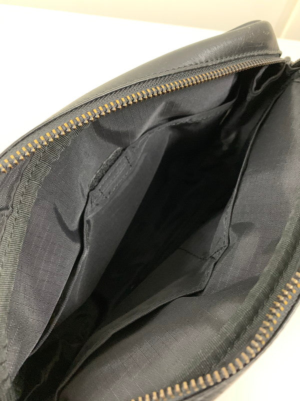 【中古品】【メンズ/レディース】 PORTER ポーター NYLON CANVAS SECOND BAG セカンドバッグ クラッチバッグ 鞄 188-250112-AS-11-min カラー：ブラック 万代Net店