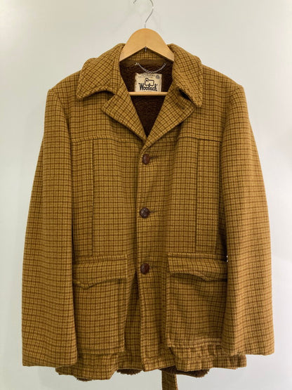 【中古品】【メンズ】 WOOLRICH ウールリッチ WOOL JACKET ウールジャケット 146-241117-ks-28-min サイズ：38 カラー：ブラウン系 万代Net店