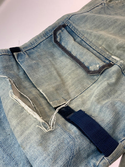 【現状渡し品】【メンズ】  MARITHE+FRANCOIS GIRBAUD マリテフランソワジルボー BAGGY DENIM PANT バギーデニムパンツ 157-241117-ks-52-min サイズ：36 カラー：インディゴ 万代Net店