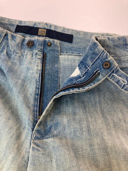 【現状渡し品】【メンズ】  MARITHE+FRANCOIS GIRBAUD マリテフランソワジルボー BAGGY DENIM PANT バギーデニムパンツ 157-241117-ks-52-min サイズ：36 カラー：インディゴ 万代Net店