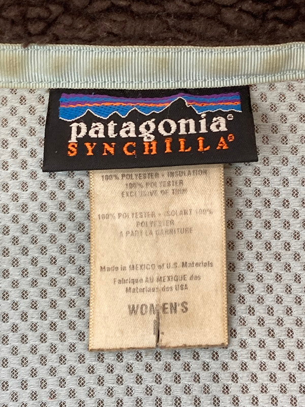 【中古品】【レディース】 patagonia パタゴニア CYNCHILA ZIP FLEECE JACKET シンチラ ジップ フリース ジャケット アウター 169-241121-cn-12-min サイズ：L カラー：ブラウン 万代Net店