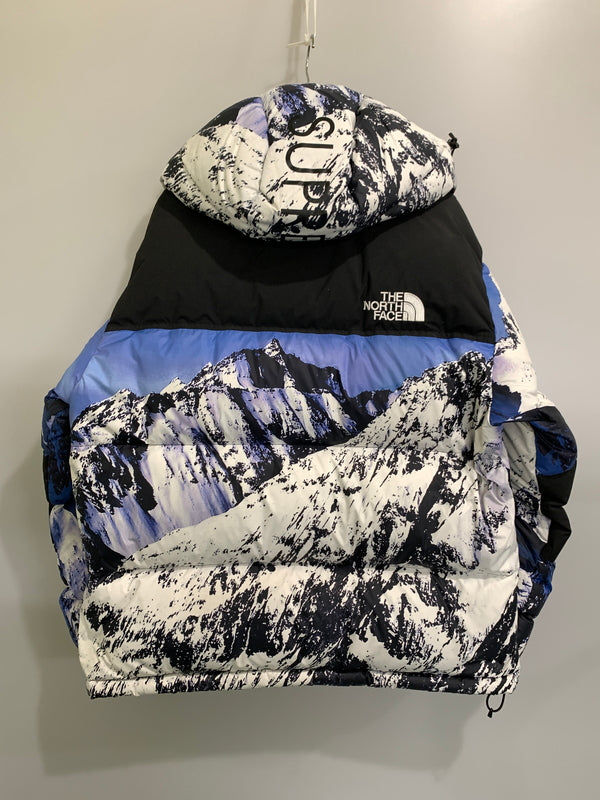 【中古品】【メンズ】 SUPREME シュプリーム × THE NORTH FACE ザ・ノースフェイス MOUNTAIN BALTORO JACKET ND91701I 17AW マウンテン バルトロ ジャケット メンズ アウター コラボ 雪山バルトロ 149-260901-em-04-min サイズ：M カラー：ブルー系 万代Net店