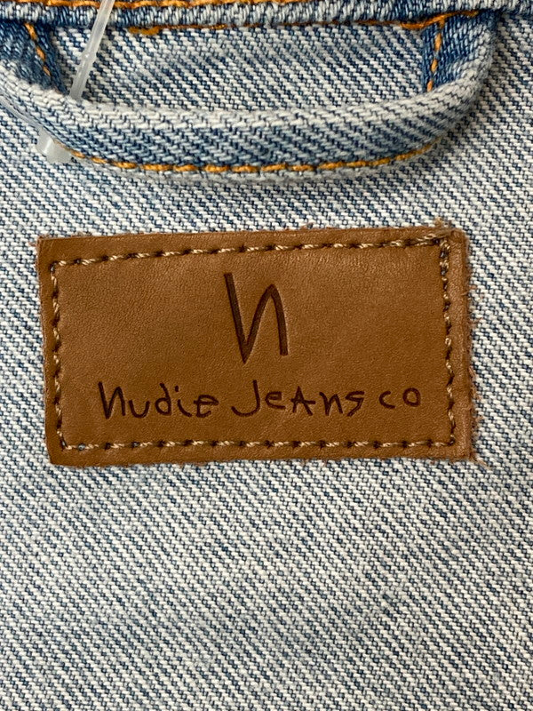 【中古品】【メンズ】 Nudie Jeans ヌーディージーンズ 43161-5009 デニムジャケット アウター 141-250106-me-25-min サイズ：XS カラー：インディゴ 万代Net店