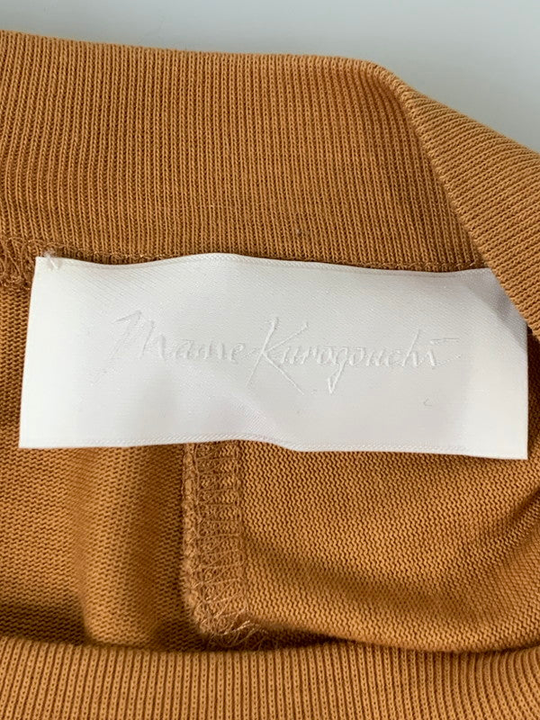 【中古品】【レディース】 MAME KUROGOUCHI マメクロゴウチ MM23PS-JS733 COTTON JERSEY TOP コットン ジャージカットソー 長袖カットソー トップス レディース 170-260403-KS-16-min サイズ：1 カラー：ブラウン系 万代Net店