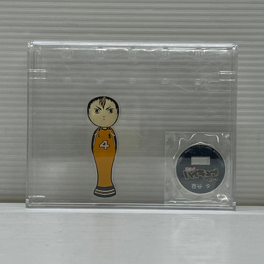 【中古品】 ハイキュー こけし アクリルスタンド 西谷 夕 ハイキュー！！ ウィーク アクスタ バレーボール 051-251209-em-09-min 万代Net店