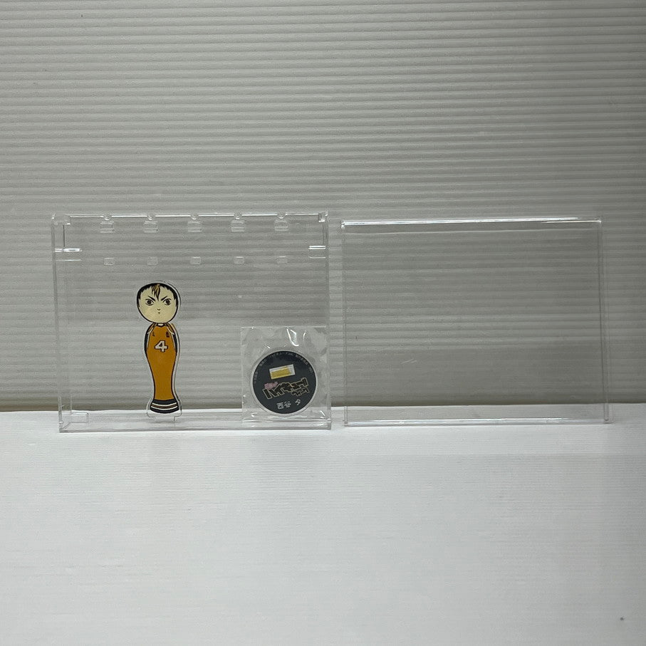 【中古品】 ハイキュー こけし アクリルスタンド 西谷 夕 ハイキュー！！ ウィーク アクスタ バレーボール 051-251209-em-09-min 万代Net店