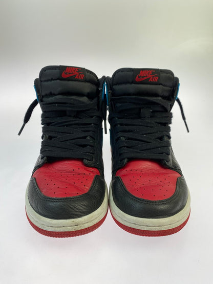 【現状渡し品】【メンズ】 NIKE ナイキ WOMEN’S AIR JORDAN 1 HIGH OG UNC TO CHICAGO CD0461‐046 ウィメンズ エアジョーダン1 ハイ OG UNC トゥ シカゴ スニーカー 靴 160-241117-em-13-min サイズ：26 カラー：ブラック 万代Net店