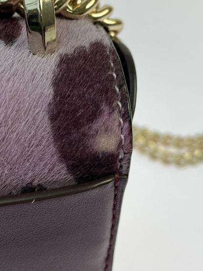 【LIFTる。景品】【現状渡し品】【レディース】 Kate Spade ケイトスペード ツイストロック ショルダーバッグ ヒョウ柄 レディース バッグ 188-241117-em-01-min カラー：パープル系（ヒョウ柄） 万代Net店