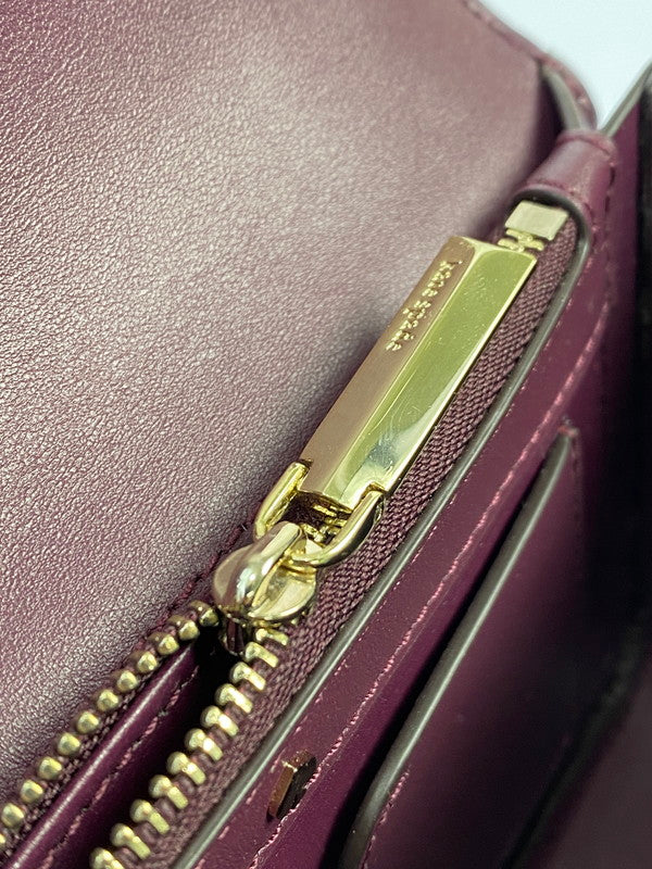 【LIFTる。景品】【現状渡し品】【レディース】 Kate Spade ケイトスペード ツイストロック ショルダーバッグ ヒョウ柄 レディース バッグ 188-241117-em-01-min カラー：パープル系（ヒョウ柄） 万代Net店