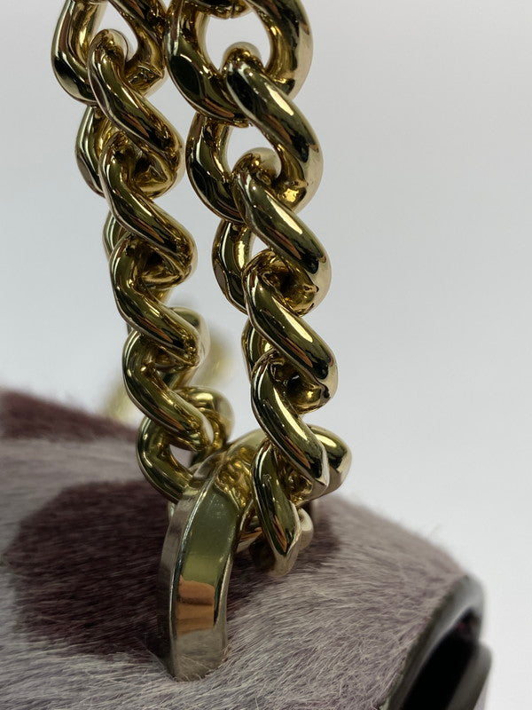 【LIFTる。景品】【現状渡し品】【レディース】 Kate Spade ケイトスペード ツイストロック ショルダーバッグ ヒョウ柄 レディース バッグ 188-241117-em-01-min カラー：パープル系（ヒョウ柄） 万代Net店