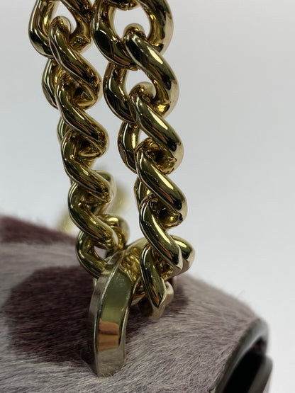 【LIFTる。景品】【現状渡し品】【レディース】 Kate Spade ケイトスペード ツイストロック ショルダーバッグ ヒョウ柄 レディース バッグ 188-241117-em-01-min カラー：パープル系（ヒョウ柄） 万代Net店