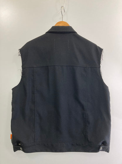 【中古品】【メンズ】  DAIRIKU ダイリク 22SS REGULAR POLYESTER VEST レギュラーポリエステルベスト 140-241117-ks-29-min サイズ：M カラー：ブラック 万代Net店