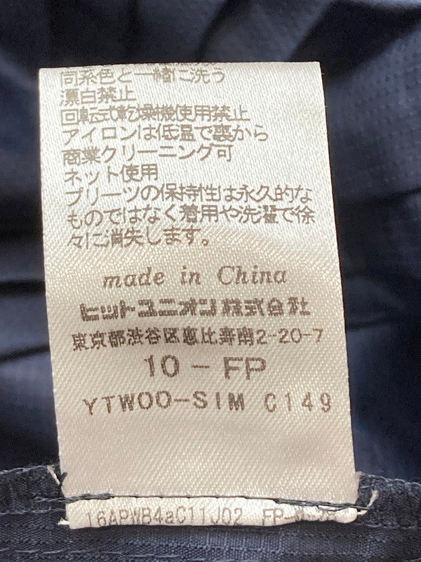 【中古品】【レディース】 FRED PERRY フレッドペリー F8579 PLEATED SKIRT スカート 171-241117-AS-24-min サイズ：UK10 カラー：ネイビー 万代Net店