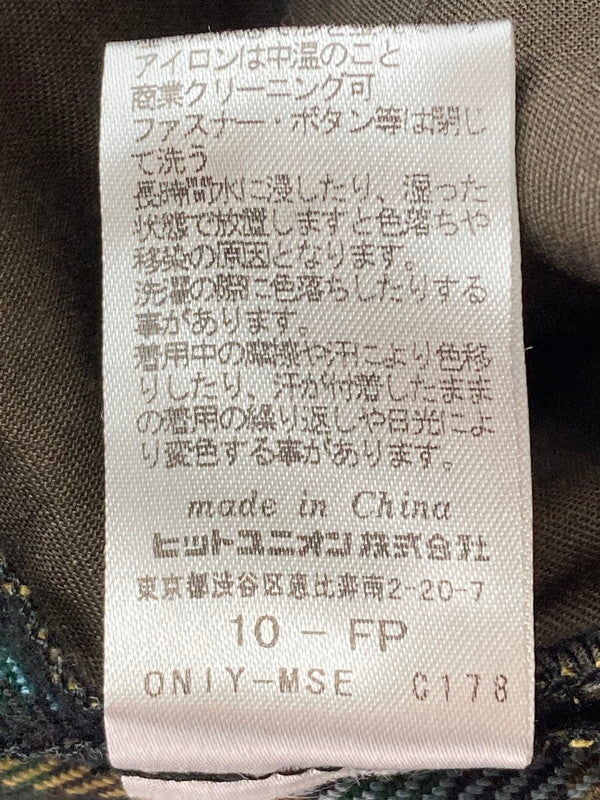 【中古品】【レディース】 FRED PERRY フレッドペリー F8500 CHECK WIDE PANTS チェック ワイドパンツ ズボン ボトムス 171-241216-me-41-min サイズ：W64~70 カラー：マルチカラー 万代Net店