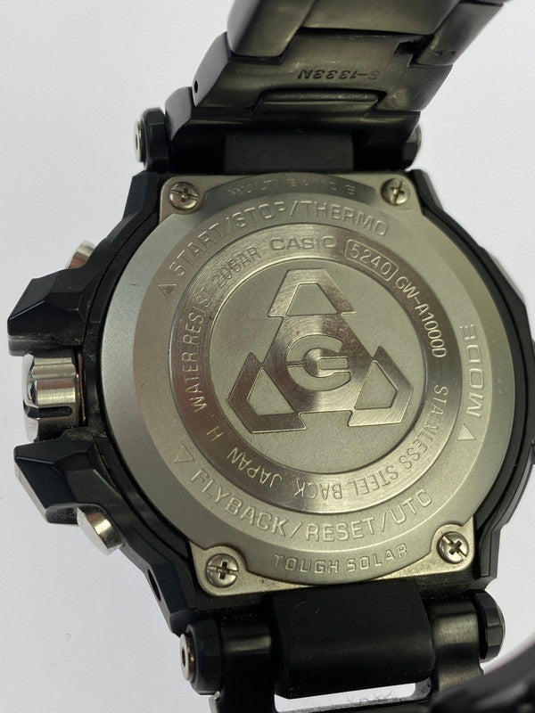 【中古品】【メンズ】 G-SHOCK ジーショック GW-A1000D-1AJF  SKY COCKPIT 電波ソーラー腕時計 スカイ コックピット 腕時計 ウォッチ 196-241121-me-17-min カラー：BLACK 万代Net店