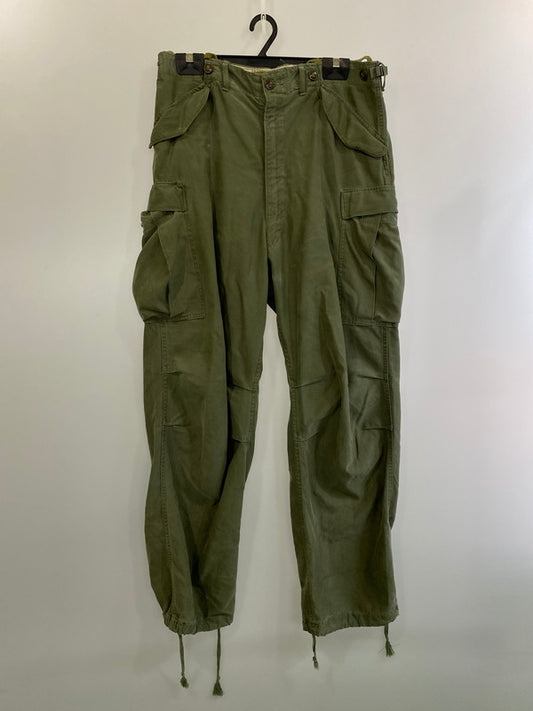 【中古品】【メンズ】  U.S.ARMY ユーエスアーミー "M-51"FIELD CARGO TROUSERS ボトムス パンツ ズボン 157-241119-AS-57-min サイズ：M-L カラー：カーキ 万代Net店