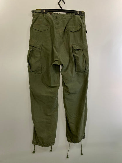 【中古品】【メンズ】  U.S.ARMY ユーエスアーミー "M-51"FIELD CARGO TROUSERS ボトムス パンツ ズボン 157-241119-AS-57-min サイズ：M-L カラー：カーキ 万代Net店