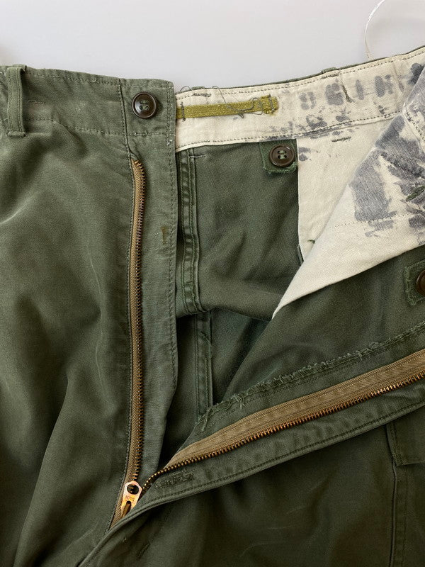 【中古品】【メンズ】  U.S.ARMY ユーエスアーミー "M-51"FIELD CARGO TROUSERS ボトムス パンツ ズボン 157-241119-AS-57-min サイズ：M-L カラー：カーキ 万代Net店