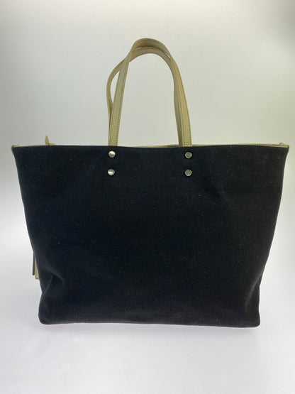 【中古美品】【レディース】  EMPORIO ARMANI エンポリオアルマーニ TOTE BAG トートバッグ ショッピングバッグ レディース 大型バッグ 188-241124-em-17-min カラー：ブラック 万代Net店