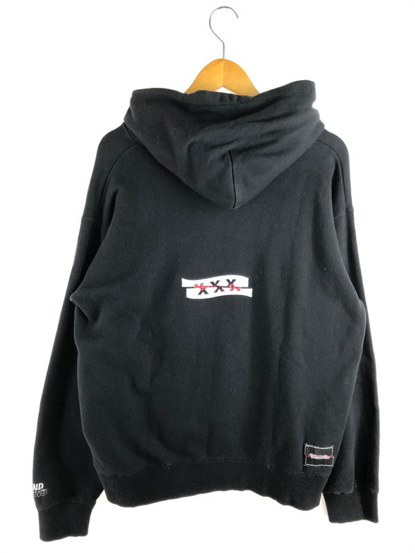 【現状渡し品】【メンズ】 WIND AND SEA ウィンダンシー × GOD SELECTION XXX ゴッドセレクション コラボ PULLOVER HOODIE WDS-XXX-SP-07 プルオーバーフーディー 142-251028-rt-13-tag サイズ：L カラー：ブラック 万代Net店