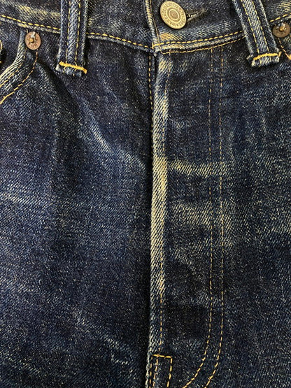 【中古品】【メンズ】 WAREHOUSE ウエアハウス LOT.1003XX 水牛パッチ WWII MODEL DENIM PANTS デニムパンツ 156-241123-ks-25-min サイズ：30×34 カラー：インディゴ 万代Net店