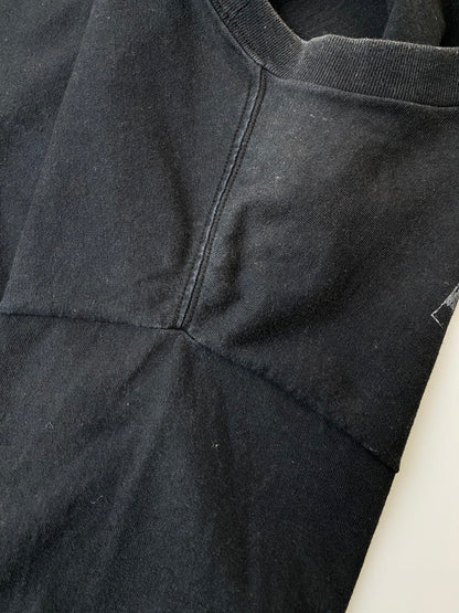 【中古品】【メンズ】 NUMBER(N)INE ナンバーナイン ABOUT A BOY期 07SS STAFF TEE Tシャツ トップス 140-241122-ks-22-min サイズ：不明 カラー：ブラック 万代Net店