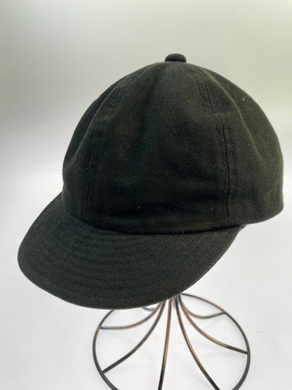 【中古品】【メンズ/レディース】 NINE TAILOR ナインテイラー CAP キャップ 帽子 デニム 牛革ベルト 185-250722-em-31-min カラー：ブラック 万代Net店