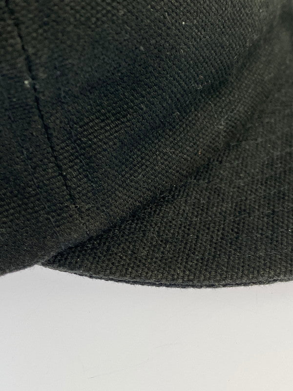 【中古品】【メンズ/レディース】 NINE TAILOR ナインテイラー CAP キャップ 帽子 デニム 牛革ベルト 185-250722-em-31-min カラー：ブラック 万代Net店