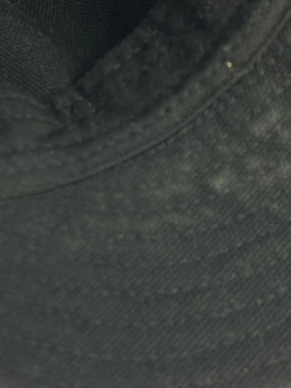 【中古品】【メンズ/レディース】 NINE TAILOR ナインテイラー CAP キャップ 帽子 デニム 牛革ベルト 185-250722-em-31-min カラー：ブラック 万代Net店