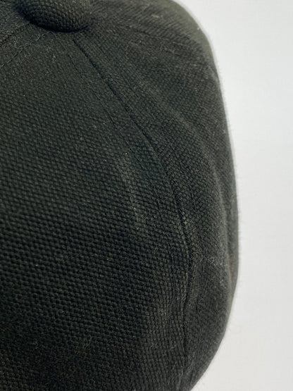 【中古品】【メンズ/レディース】 NINE TAILOR ナインテイラー CAP キャップ 帽子 デニム 牛革ベルト 185-250722-em-31-min カラー：ブラック 万代Net店