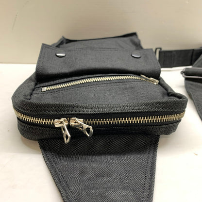 【中古品】【メンズ/レディース】 PORTER ポーター 592-27531 SMOKY SLING SHOULDER BAG スモーキー スリング ショルダーバッグ 188-241126-me-37-min カラー：ブラック 黒 万代Net店