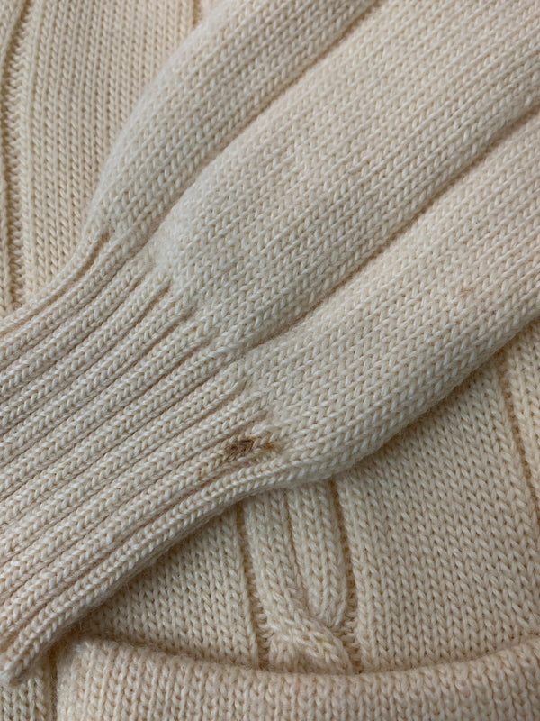 【中古品】【メンズ】 KING KAMEHAMEHA BUDO キング カメハメハ KNIT 70's ショールカラーニット トップス 146-260619-yn-33-min サイズ：表記なし 下記参照 カラー：ベージュ系(オレンジ味のある) 万代Net店