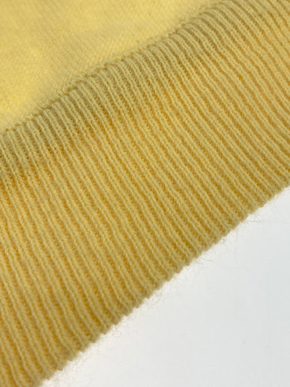 【現状渡し品】【メンズ】 JEFFMATES ジェフメイツ 70'S カーディガン 1970年代 メンズ トップス 146-260617-KS-22-min サイズ：S カラー：イエロー系 万代Net店