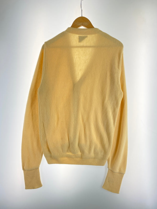 【現状渡し品】【メンズ】 JEFFMATES ジェフメイツ 70'S カーディガン 1970年代 メンズ トップス 146-260617-KS-22-min サイズ：S カラー：イエロー系 万代Net店