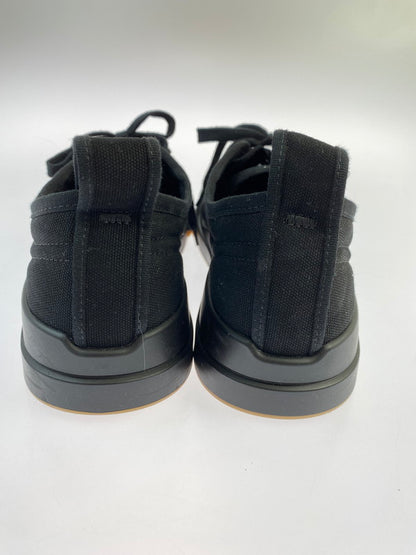 【中古品】【メンズ】 BOTTEGAVENETA ボッテガヴェネタ VULCAN SNEAKERS CANVAS BLACK バルカン スニーカー シューズ 靴 183-241125-me-12-min サイズ：46 カラー：ブラック 黒 万代Net店