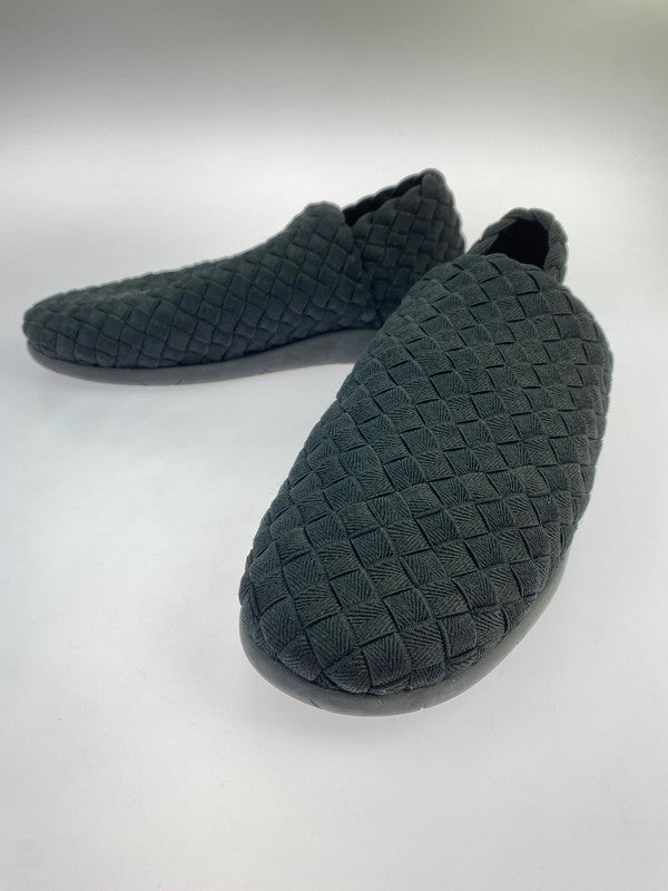 【中古品】【メンズ】 BOTTEGAVENETA ボッテガヴェネタ PLAT SNEAKER スニーカー スリッポン 靴 183-241130-yn-06-min サイズ：45 1/2 カラー：ブラック 万代Net店