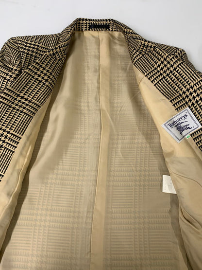 【中古品】【レディース】 Burberrys バーバリーズ CHECK SUIT FJ087-928 チェックスーツ セットアップ ジャケット スカート 170-250225-yn-12-min サイズ：9AR カラー：ブラウン系 万代Net店