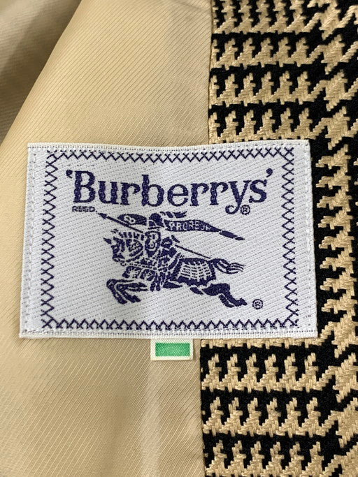 【中古品】【レディース】 Burberrys バーバリーズ CHECK SUIT FJ087-928 チェックスーツ セットアップ ジャケット スカート 170-250225-yn-12-min サイズ：9AR カラー：ブラウン系 万代Net店