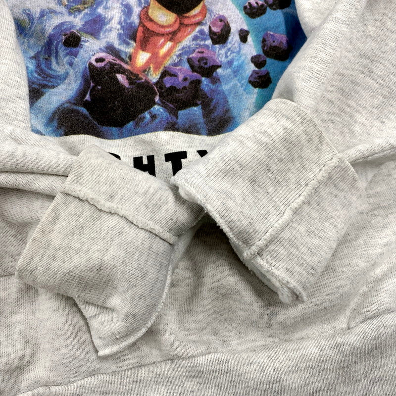 【中古品】【メンズ】 鉄腕アトム MIGHTY ATOM 90’S SWEATSHIRT スウェット シャツ トップス トレーナー 146-250920-ya-03-izu サイズ：L カラー：ライトグレー 万代Net店