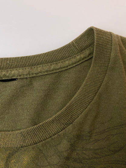 【中古品】【メンズ】 HARLEY DAVIDSON ハーレーダビッドソン S/S PRINT TEE ショートスリーブ プリントTシャツ 半袖Tシャツ トップス 146-241202-yn-29-min カラー：オリーブグリーン 万代Net店